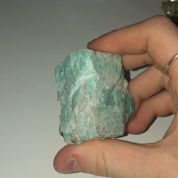 Amazonite chunk (raw)💙 - Picture 1 of 1